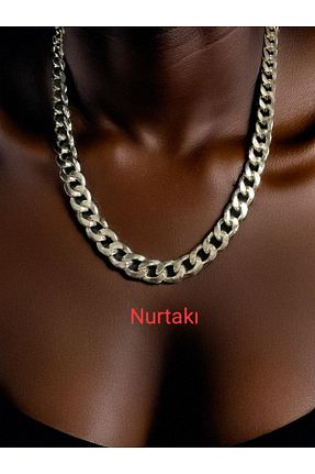 گردنبند جواهر متالیک زنانه Nurtakı - کد 901637030