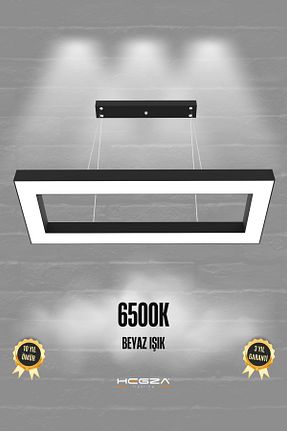 لوستر مشکی آلومینیوم Hegza Lighting - کد 169607384