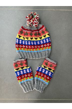 کلاه پشمی رنگی زنانه پشمی MESKSTORE - کد 901659463