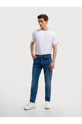شلوار جین آبی مردانه پاچه تنگ Loft - کد 848421580