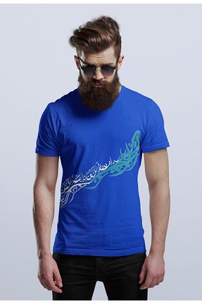 تیشرت آبی زنانه رگولار Biy Store - کد 901693825