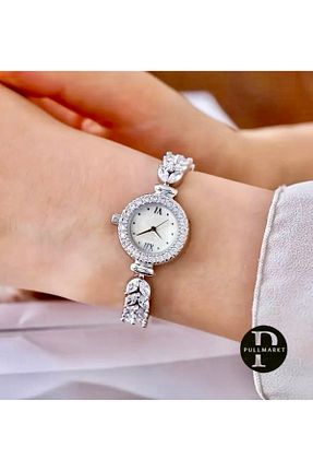 ساعت مچی طوسی زنانه استل (فولاد) pullmarkt - کد 901692371