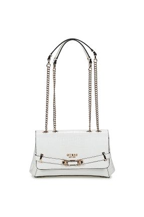 کیف دوشی سفید زنانه Guess - کد 901698106