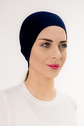 کلاه شنای حجاب سرمه ای زنانه Şalcenneti.com - کد 901724279