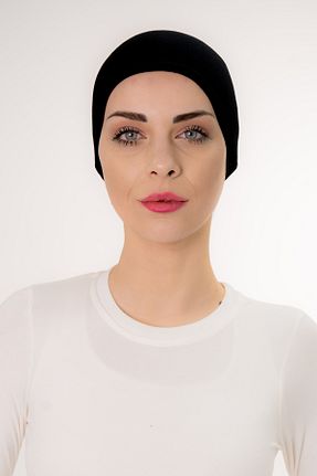 کلاه شنای حجاب مشکی زنانه Şalcenneti.com - کد 901725958