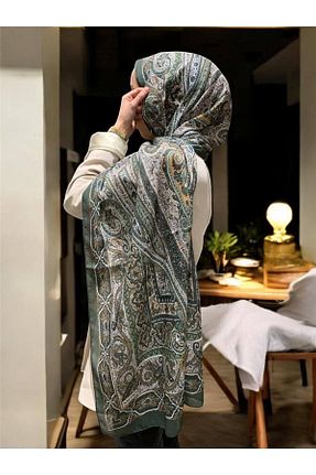 شال خاکی زنانه پنبه ای Genel Markalar - کد 901734346