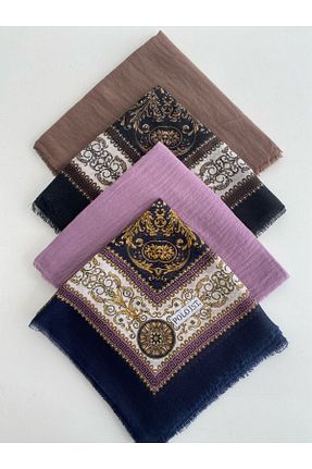 روسری رنگی پنبه ای poloist - کد 901746004