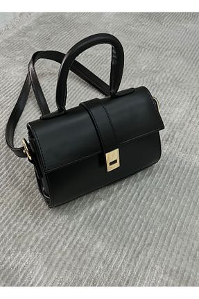 کیف دوشی مشکی زنانه چرم مصنوعی Arc - کد 901743427