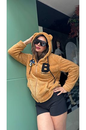 سوئیشرت قهوه ای زنانه Animal Butik - کد 901751081
