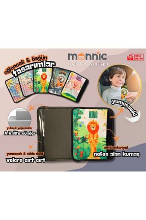 لوازم صندلی خودرو رنگی بچه گانه MONNİC TOYS - کد 902914991