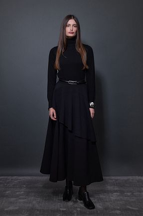 دامن حجاب مشکی زنانه Relaxed Tailors Room - کد 901753223