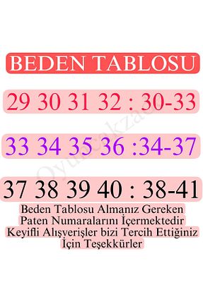 اسکیت بچه گانه صورتی Tek Sıra Depomiks Avm - کد 338728763