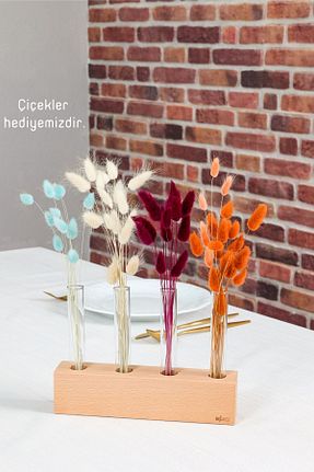 گلدان رنگی چوب orearts - کد 879009347