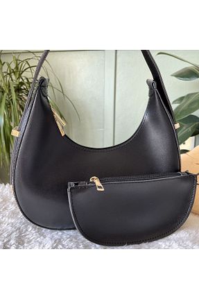 کیف دستی مشکی زنانه چرم مصنوعی HifaBebe - کد 901789064