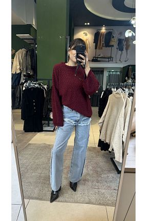 پلیور طوسی زنانه بافت دار İstanbul - کد 901761907