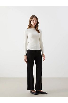 بادی رنگی زنانه یقه ایستاده LC Waikiki - کد 901761460