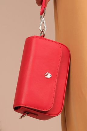 کیف دستی قرمز زنانه سایز متوسط WATCHOFROYAL - کد 739827944