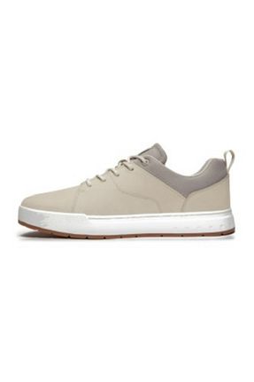 کفش اسنیکر بژ مردانه چرم اصل Timberland - کد 901764174