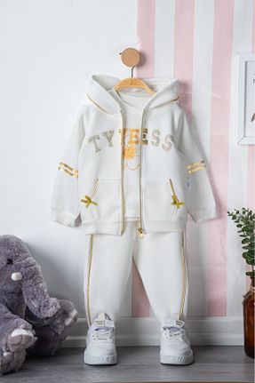 ست نوزادی سفید بچه گانه پنبه ای Kids - کد 901776115