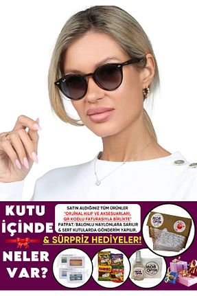 عینک آفتابی قهوه ای زنانه 49 Ray-Ban - کد 901776705