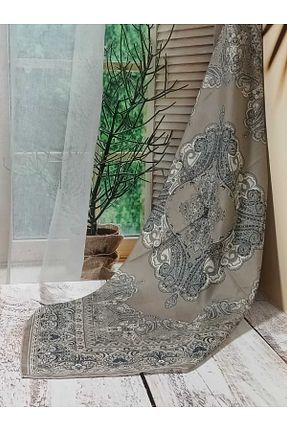 شال بژ زنانه پنبه ای Aydmr Aksesuar - کد 901789832