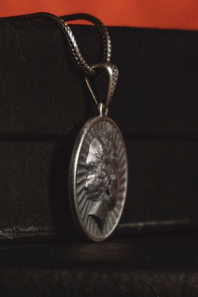 گردنبند نقره قهوه ای زنانه 925 عیار Pangea 925 Silver - کد 868757687