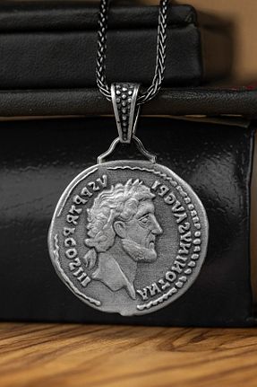 گردنبند نقره قهوه ای زنانه 925 عیار Pangea 925 Silver - کد 868757467