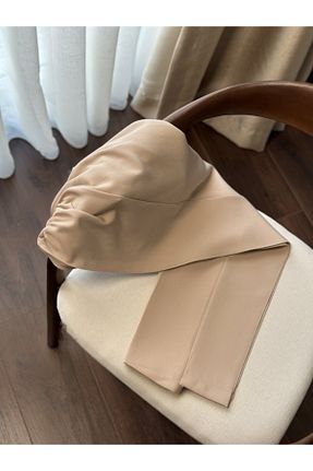 شلوار بژ زنانه پارچه DEMOİSELLE - کد 870627207