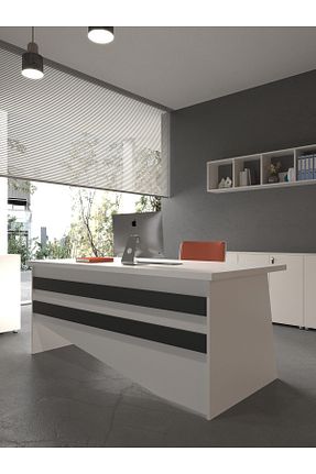 میز اداری سفید 72 سانتی متر Myniture Home & Living - کد 901828339