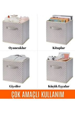 نظم دهنده کمد طوسی پارچه Ekici home textile - کد 901906872