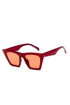 عینک آفتابی قرمز زنانه UV400 Toz Vintage - کد 40655572
