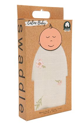 پتوی کودک و نوزاد بژ پنبه ای Caline Baby - کد 901839601