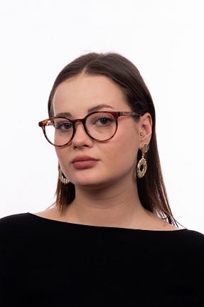 عینک محافظ نور آبی قهوه ای زنانه 46 PROTCO - کد 898848243