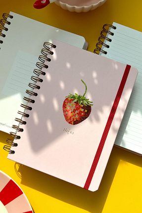 دفتر صورتی Sert Matt Notebook - کد 901859883