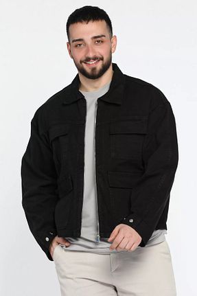 کت مشکی مردانه Relaxed MİSHAR İTALİA - کد 901819396