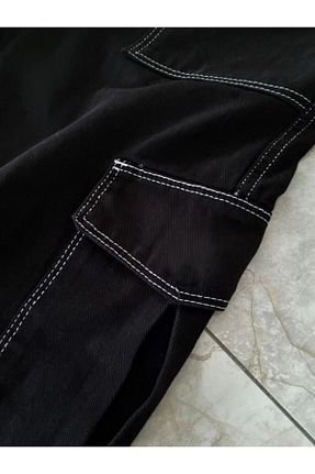 شلوار مشکی زنانه پنبه ای KOTOLOG - کد 901843061