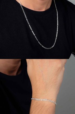 گردنبند نقره مردانه 925 عیار Ventino Silver - کد 138774538