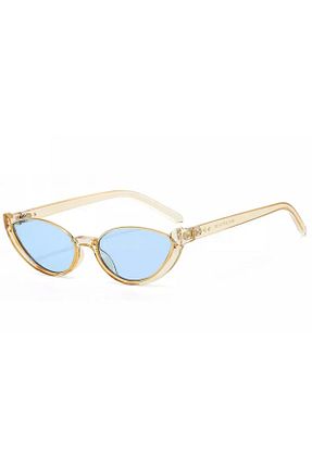 عینک آفتابی آبی زنانه UV400 Toz Vintage - کد 336369438