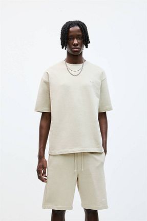 تیشرت سبز مردانه اورسایز Pull & Bear - کد 901848965