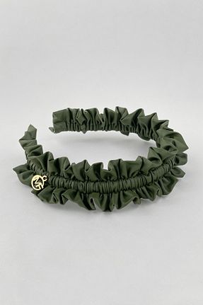 گیره سر سبز زنانه Macfame - کد 800328135