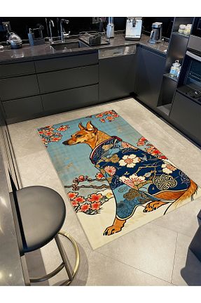 فرش رنگی قابل شستشو Rugs Modern Halı - کد 901884384