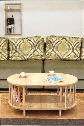 میز جلو مبلی رنگی چوب PEKA - کد 879694065