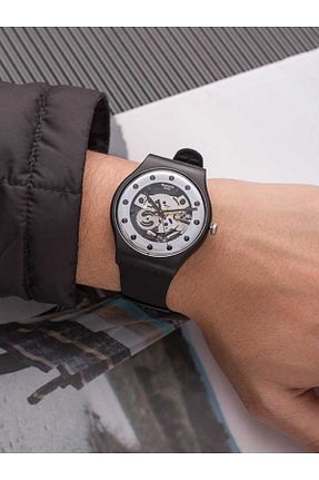 ساعت مچی سفید زنانه سیلیکون Swatch - کد 1984923