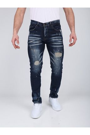 شلوار جین آبی مردانه پاچه ساده ward jeans - کد 901877168