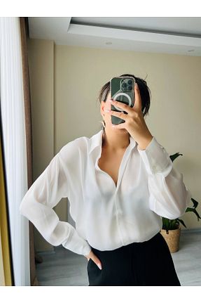 پیراهن سفید زنانه Relaxed Vienna Wear - کد 901889701