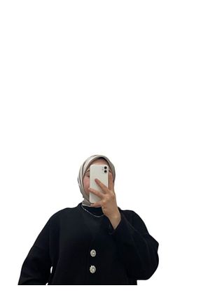 روسری رنگی کرپ ساتن ابریشم Armine - کد 901901415