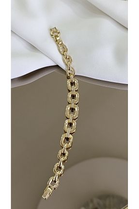 دستبند جواهر طلائی زنانه فلزی SENAM TAKI - کد 899960066