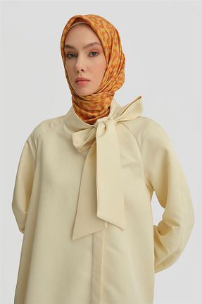 کلاه و ابایا بژ زنانه پلی استر Armine - کد 901904964