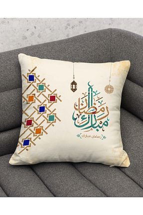 کوسن و روکش کوسن نباتی مخمل Hayal Dekoratif - کد 897750282