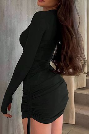 لباس مشکی زنانه بافتنی 02Lady Fashion - کد 904113341